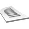 Ekena Millwork Quarter Round Top Left Surface Mount PVC Gable Vent w/ 3-1/2"W x 1"P Standard Frame, 16"W x 32"H GVPQL16X3201SF - alternate 3